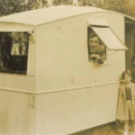 Family Caravan that inspired John's spirit of adventure and the spirit of adventure