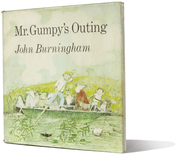 Original hardback copy of Mr Gumpy's Outing