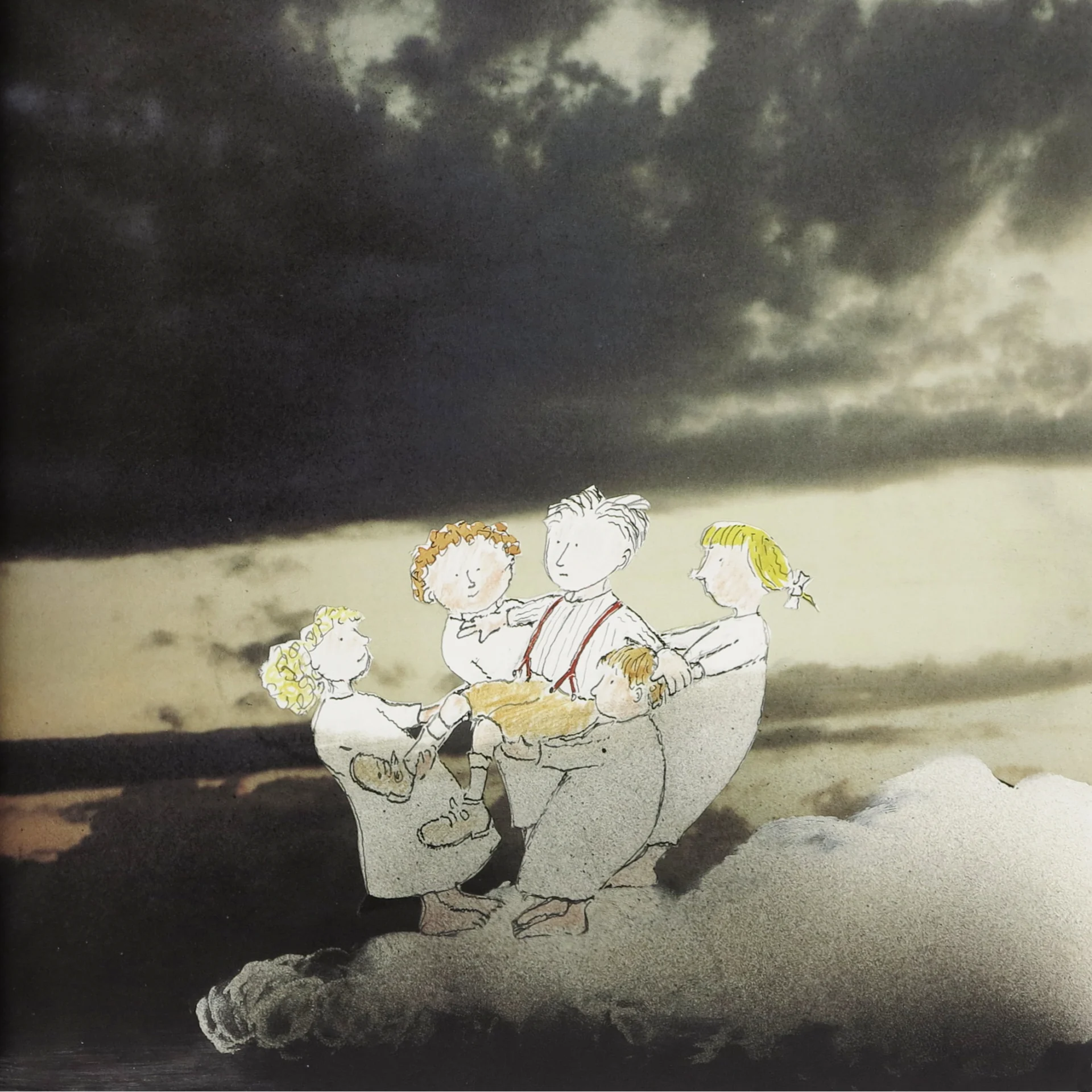 Cloudland albert caught by cloud children