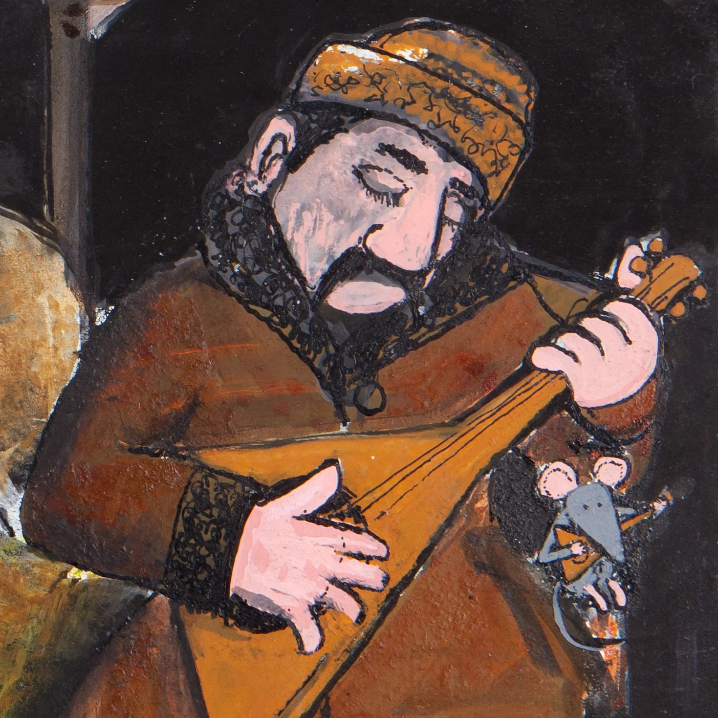 Music lesson - Trubloffs sister arrives