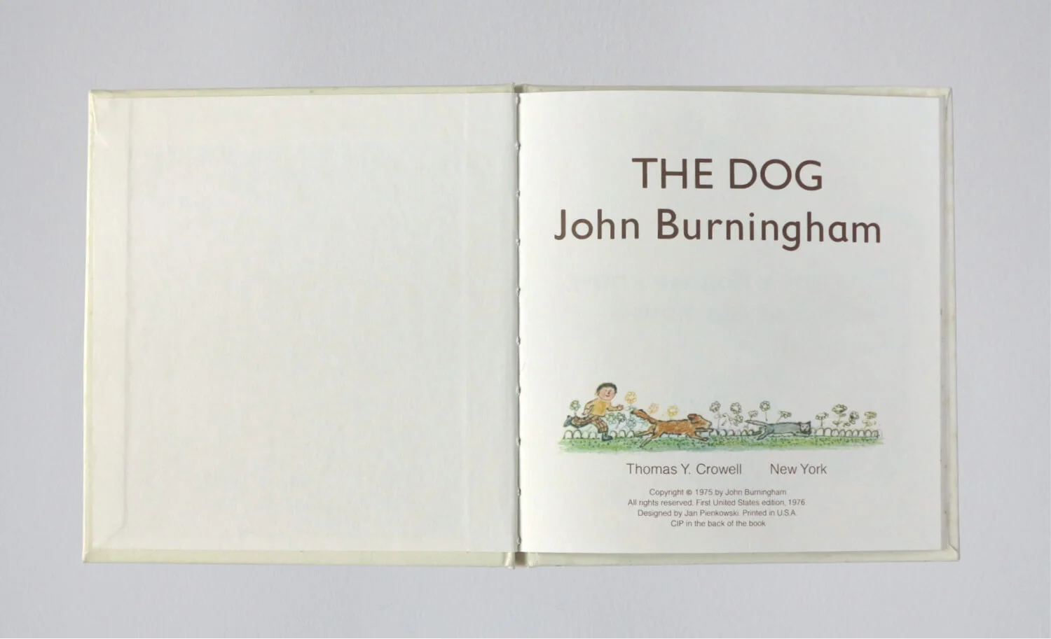 Inside front pages of The Dog